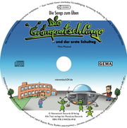25 Übungs-CDs 'Die Grünquatschlinge und der erste Schultag'