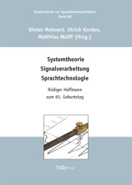 Systemtheorie Signalverarbeitung Sprachtechnologie