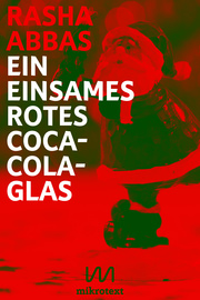 Ein einsames rotes Coca-Cola-Glas - Cover
