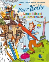 Herr Wolke - Lese-Rätsel-Ausmalbuch
