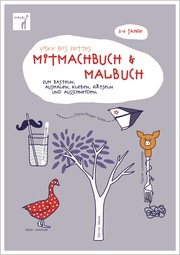 Vicky Bo's fettes Mitmachbuch & Malbuch