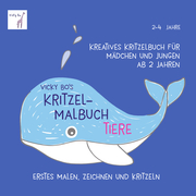 Vicky Bo's Kritzel-Malbuch - Tiere - Cover