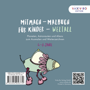 Mitmach-Malbuch für Kinder - WELTALL - Abbildung 9