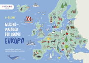 Wissens-Malbuch für Kinder - EUROPA - Cover