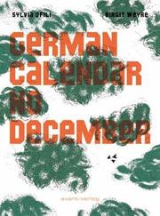 German Calendar No December - Cover