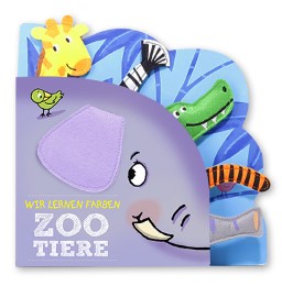Wir lernen Farben - Zootiere - Cover