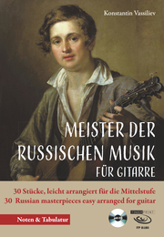 Meister der russischen Musik für Gitarre - Cover