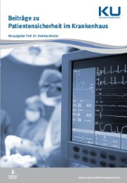 Beiträge zu Patientensicherheit im Krankenhaus - Cover