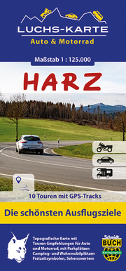 Luchskarte Harz Auto & Motorrad