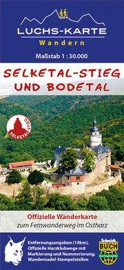 Luchs-Wanderkarte Selketal-Stieg und Bodetal - Cover
