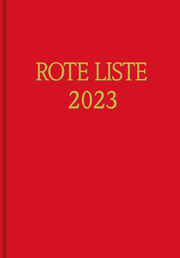 ROTE LISTE 2023 Buchausgabe Einzelausgabe - Cover