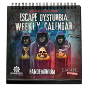 ESCAPE Dysturbia Weekly Calendar: Pandemonium - Cover