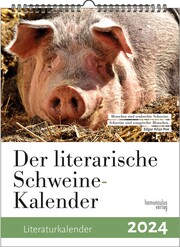 Der literarische Schweine-Kalender 2024 - Cover