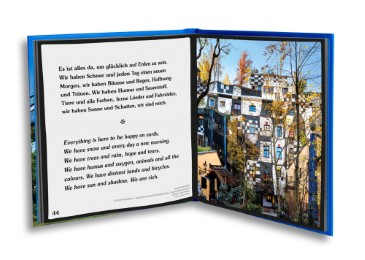 Hundertwasser Architektur & Philosophie - Regenbogenspirale - Illustrationen 1
