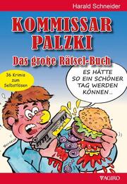 Kommissar Palzki - Das grosse Rätsel-Buch - Cover