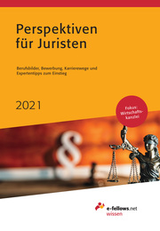 Perspektiven für Juristen 2021 - Cover