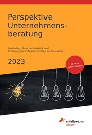 Perspektive Unternehmensberatung 2023 - Cover