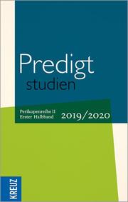 Predigtstudien 2019/2020 - Cover