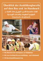 Interkultura Überblick der Ausbildungsberufe auf dem Bau und im Handwerk Deutsch-Arabisch - Cover