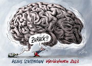 Zurück! - Stuttmann Karikaturen 2023 - Cover