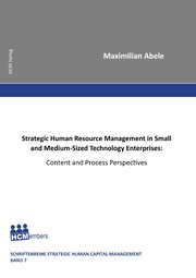 Strategic Human Resource Management in Small and Medium-Sized Technology Enterprises: Content and Process Perspectives