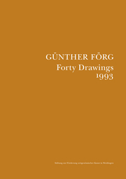 Forty Drawings 1993 - Cover