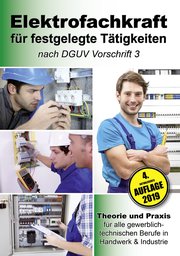 Elektrofachkraft für festgelegte Tätigkeiten nach DGUV Vorschrift 3 - Cover