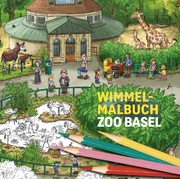 Wimmel-Malbuch Zoo Basel - Cover