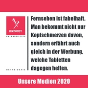 Unsere Medien 2020 - Cover