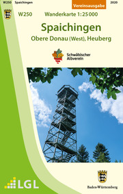 W250 Spaichingen - Obere Donau (West), Heuberg - Cover