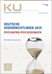 Deutsche Kodierrichtlinien für die Psychiatrie/Psychosomatik (DKR-Psych)2019