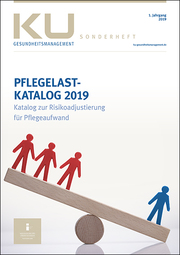 Pflegelast-Katalog 2019 - Cover