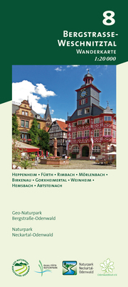 Blatt 8, Bergstraße-Weschnitztal - Cover