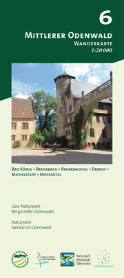 Blatt 6, Mittlerer Odenwald - Cover
