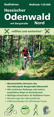 Radfahren, Hessischer Odenwald Nord mit Bergstraße - Cover