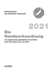 Die Handwerksordnung 2021