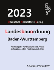 Landesbauordnung Baden-Württemberg - Cover