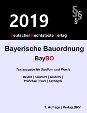 Bayerische Bauordnung - Cover