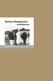 Gerhart Hauptmann auf Hiddensee - Cover