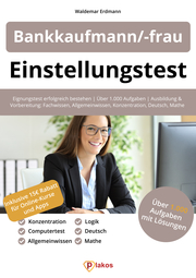 Einstellungstest Bankkaufmann/Bankkauffrau - Cover