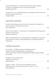 Der Braunkohlenbergbau im 20. und 21. Jahrhundert. Geschichte - Kultur - Erinnerung (Landesgeschichtliche Beiträge 1) - Illustrationen 2