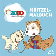 Bobo Siebenschläfer Kritzelmalbuch - ab 2 Jahren - Cover