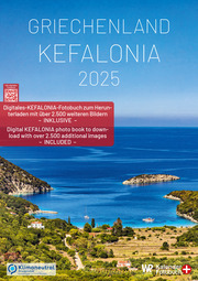 Kalender Griechenland - Kefalonia 2025 A3 hochformat mit großem Kalendarium für Deine Einträge