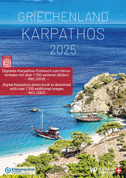 Kalender Griechenland - Karpathos 2025 A3 hochformat mit großem Kalendarium für Deine Einträge