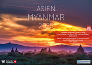 Kalender Myanmar 2025 A2 querformat