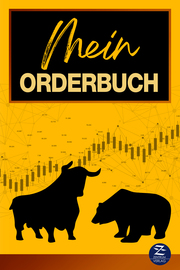 Trading-Tagebuch DIN A5 - Mein Orderbuch: Behalten Sie den Überblick über Ihre Investments in Aktien, Aktienfonds, ETFs und Co.!