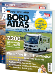 Bordatlas Stellplatzführer 2024 - Cover