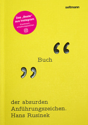 'Buch' der absurden Anführungszeichen - Cover