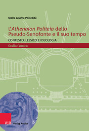 LAthenaion Politeia dello Pseudo-Senofonte e il suo tempo - Cover