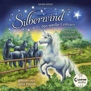 Silberwind, das weiße Einhorn (Band 3) - Die vier Wildpferde - Cover